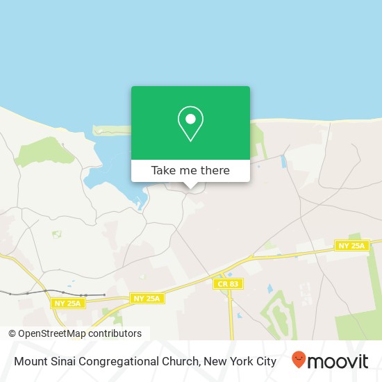 Mapa de Mount Sinai Congregational Church