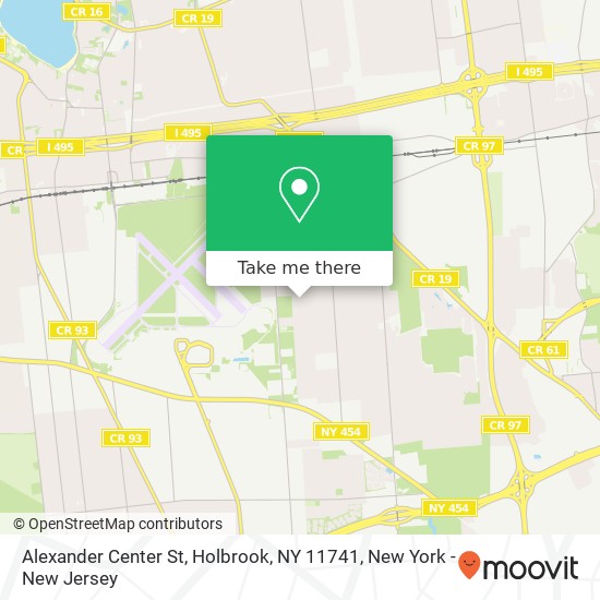 Alexander Center St, Holbrook, NY 11741 map
