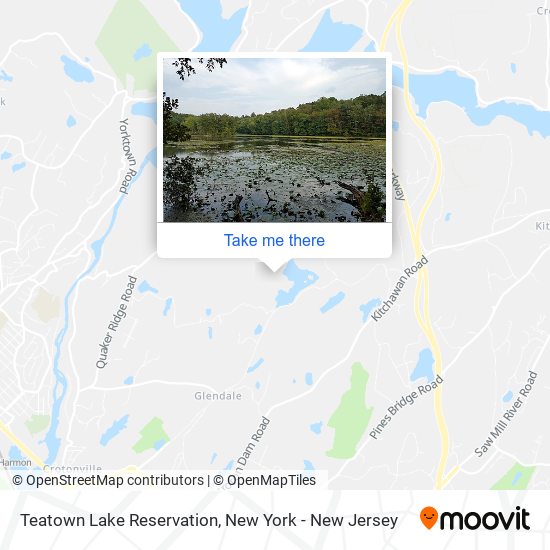 Teatown Lake Reservation map