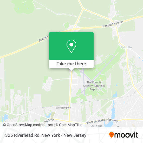 Mapa de 326 Riverhead Rd