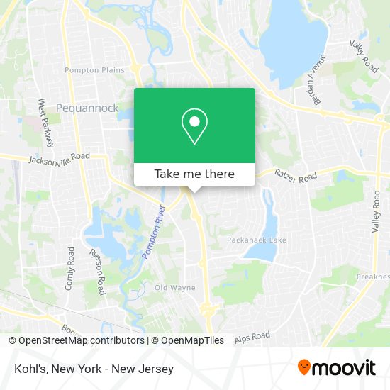 Kohl's map