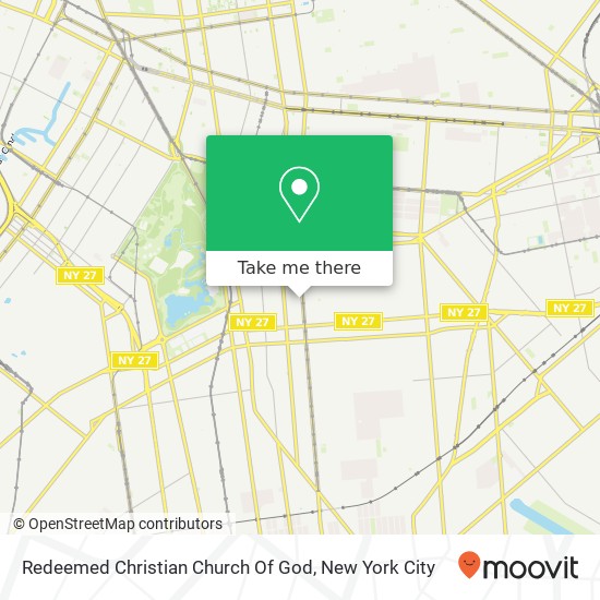 Redeemed Christian Church Of God map