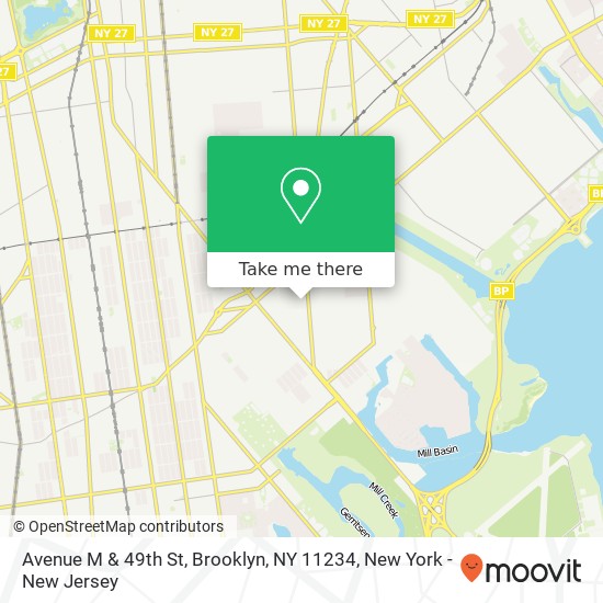Avenue M & 49th St, Brooklyn, NY 11234 map