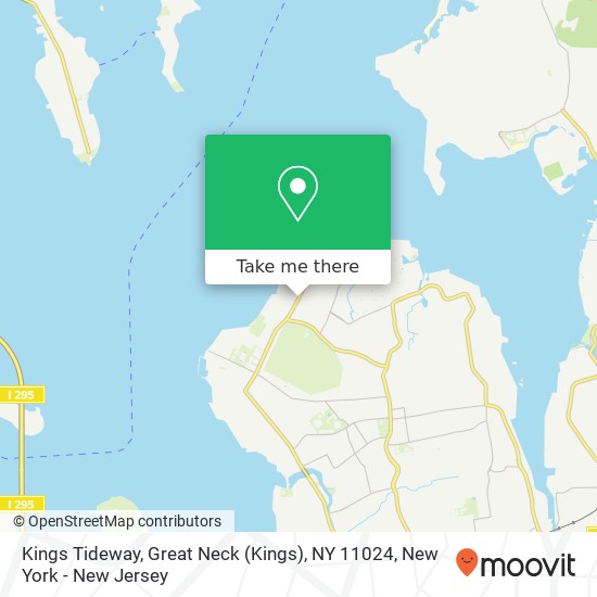 Kings Tideway, Great Neck (Kings), NY 11024 map