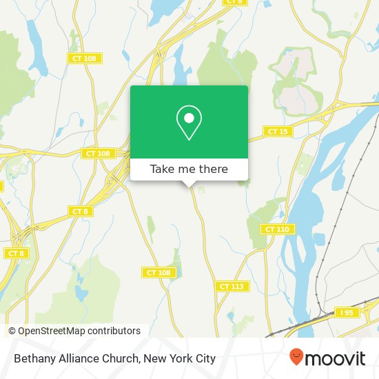 Mapa de Bethany Alliance Church