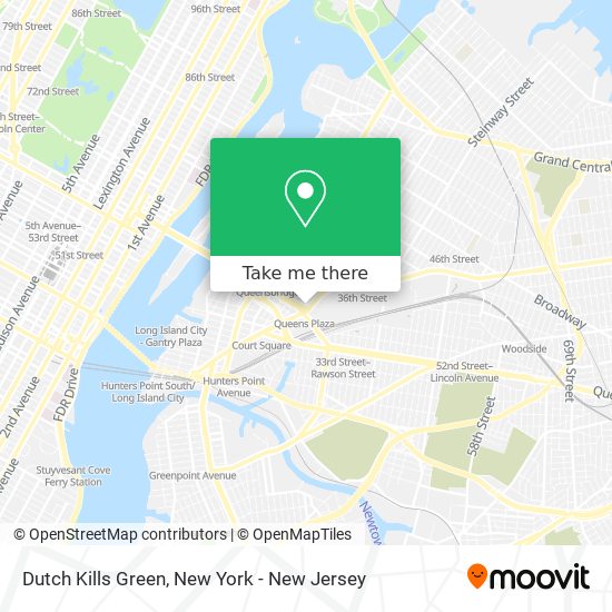 Mapa de Dutch Kills Green