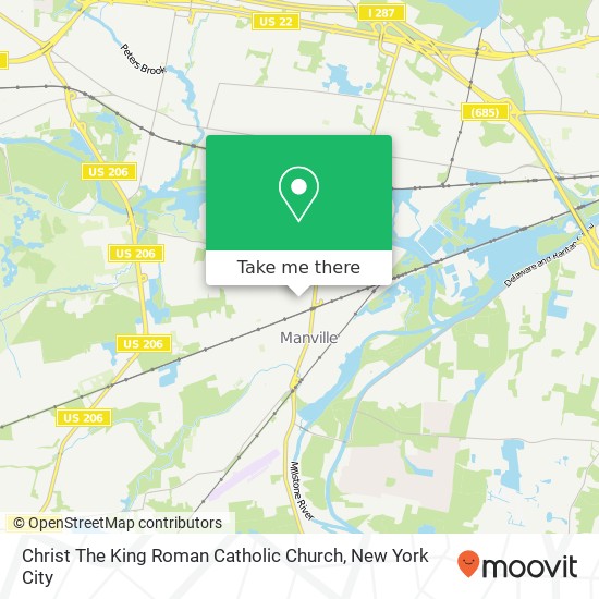 Mapa de Christ The King Roman Catholic Church