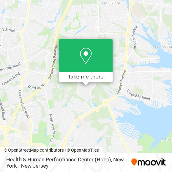 Health & Human Performance Center (Hpec) map