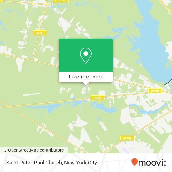 Saint Peter-Paul Church map