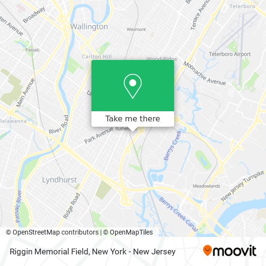 Mapa de Riggin Memorial Field