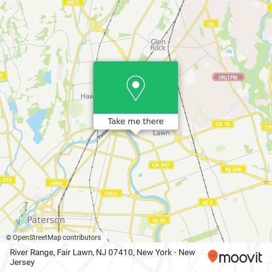 River Range, Fair Lawn, NJ 07410 map