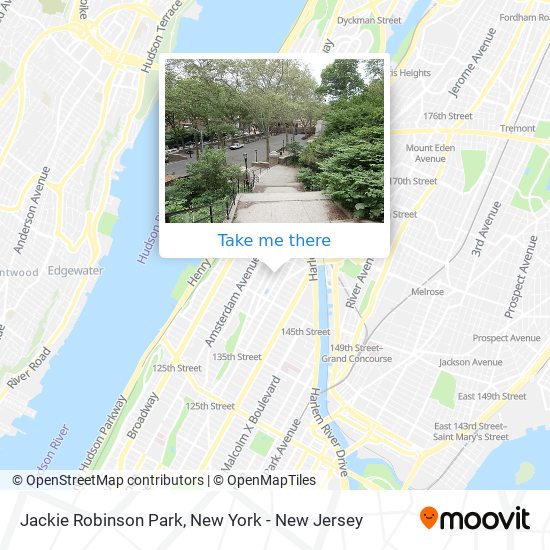 Jackie Robinson Park map