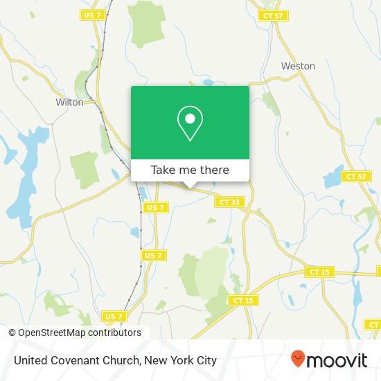 United Covenant Church map