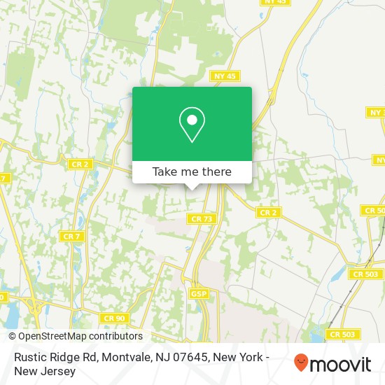 Rustic Ridge Rd, Montvale, NJ 07645 map