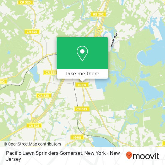 Mapa de Pacific Lawn Sprinklers-Somerset