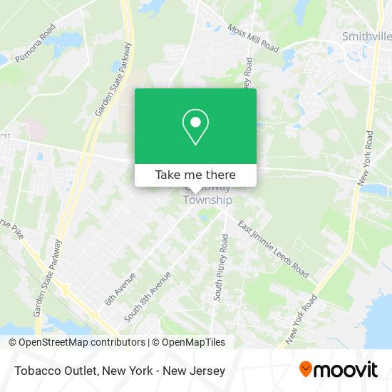 Tobacco Outlet map