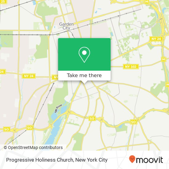 Mapa de Progressive Holiness Church