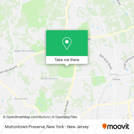 Mapa de Muttontown Preserve