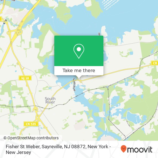 Fisher St Weber, Sayreville, NJ 08872 map