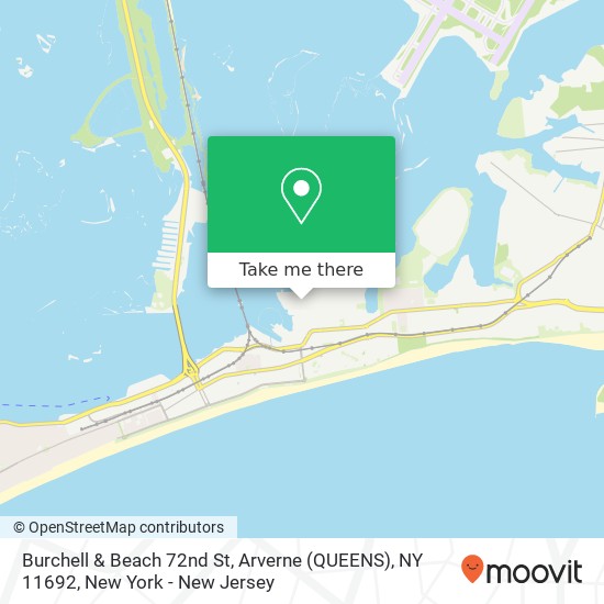 Burchell & Beach 72nd St, Arverne (QUEENS), NY 11692 map