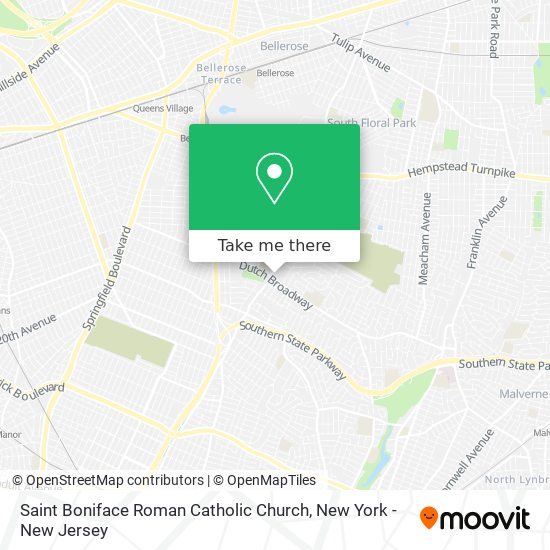 Saint Boniface Roman Catholic Church map