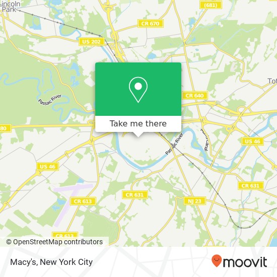 Macy's map