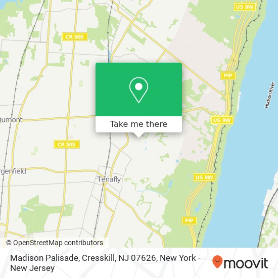 Madison Palisade, Cresskill, NJ 07626 map