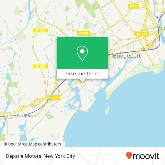 Mapa de Deparle Motors