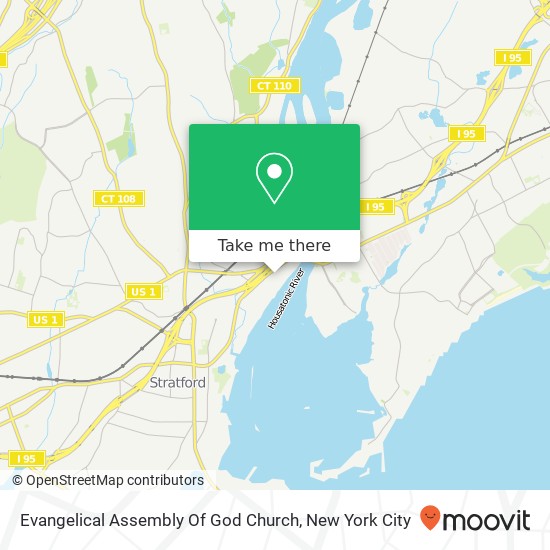 Mapa de Evangelical Assembly Of God Church