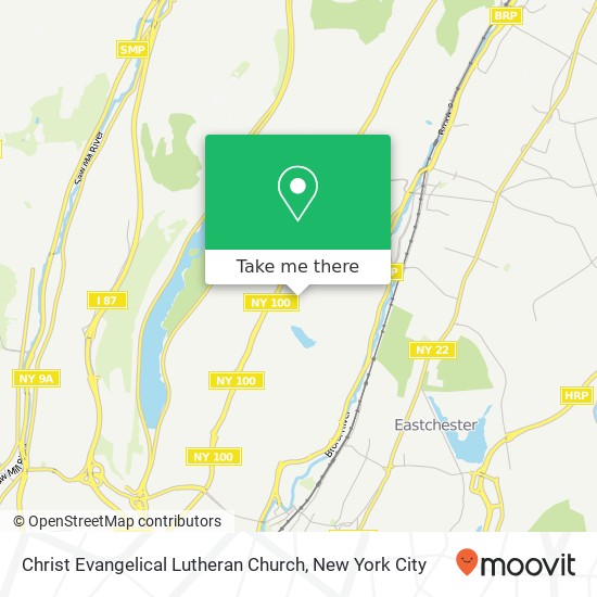 Christ Evangelical Lutheran Church map