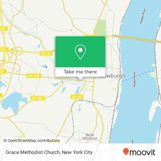 Mapa de Grace Methodist Church