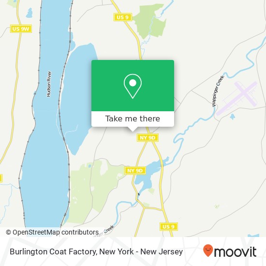 Burlington Coat Factory map