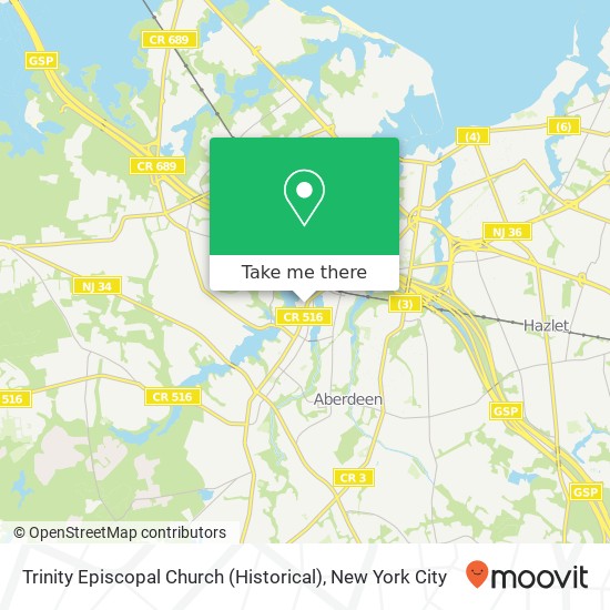 Mapa de Trinity Episcopal Church (Historical)