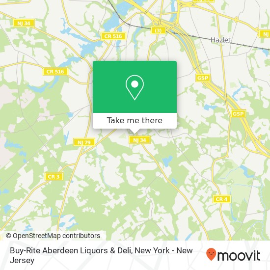 Mapa de Buy-Rite Aberdeen Liquors & Deli