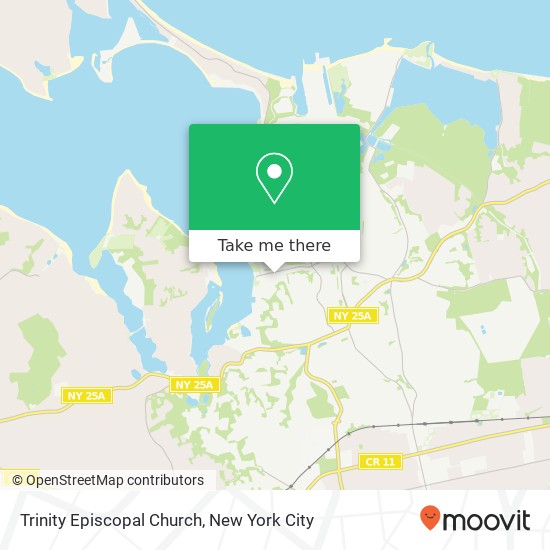 Mapa de Trinity Episcopal Church