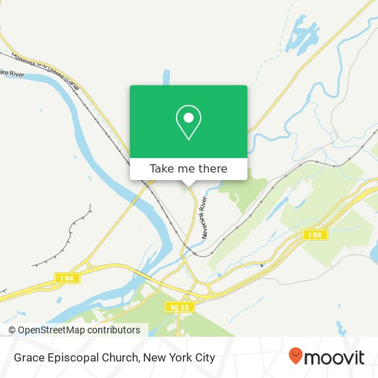 Grace Episcopal Church map