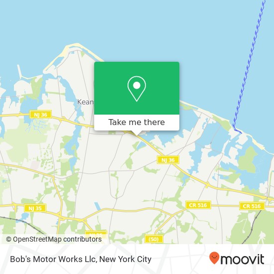 Mapa de Bob's Motor Works Llc