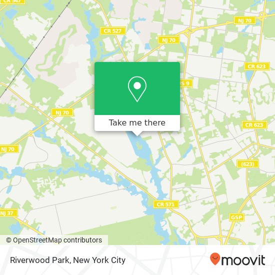 Riverwood Park map