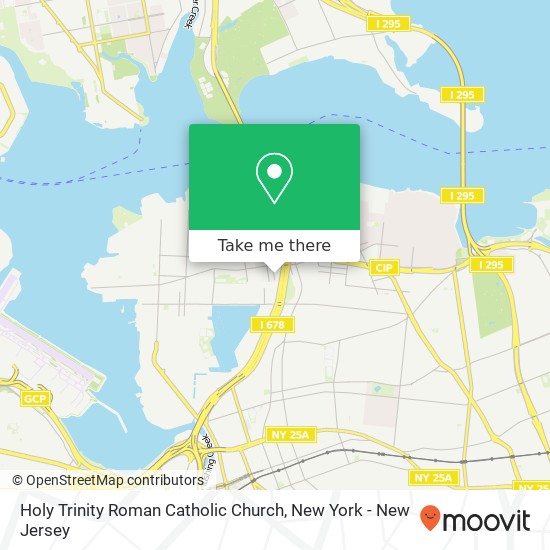 Holy Trinity Roman Catholic Church map