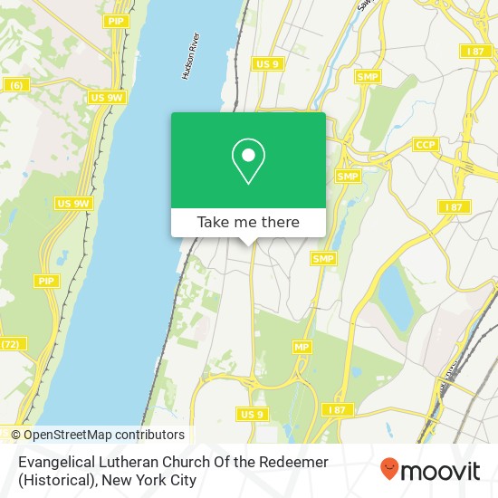 Evangelical Lutheran Church Of the Redeemer (Historical) map