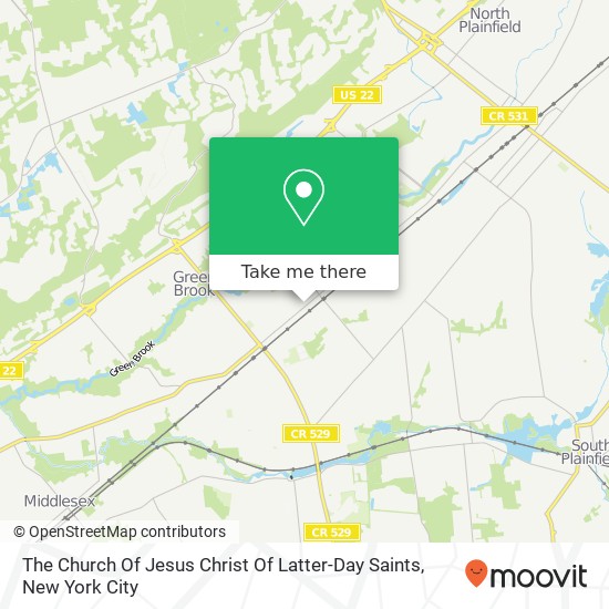 Mapa de The Church Of Jesus Christ Of Latter-Day Saints