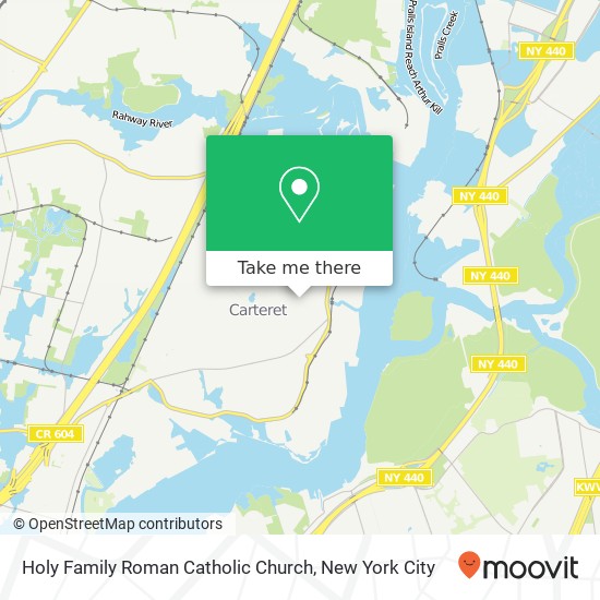 Mapa de Holy Family Roman Catholic Church