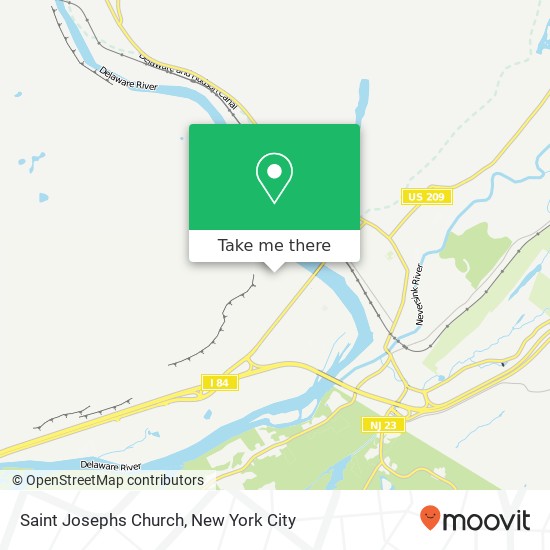Saint Josephs Church map