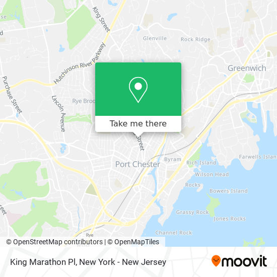 King Marathon Pl map
