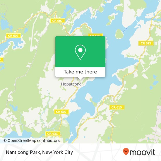 Nanticong Park map