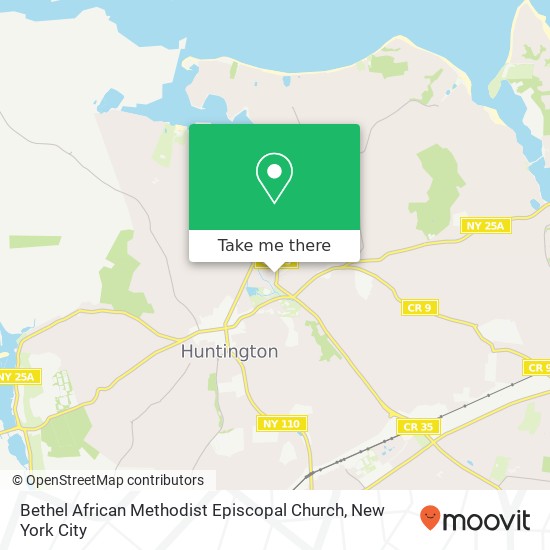 Bethel African Methodist Episcopal Church map