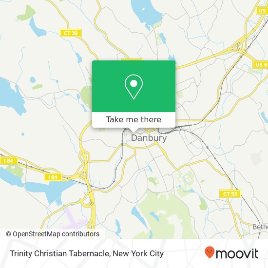 Mapa de Trinity Christian Tabernacle