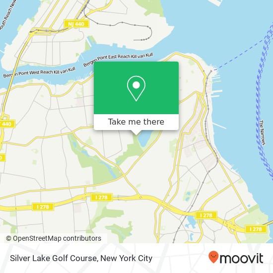 Mapa de Silver Lake Golf Course