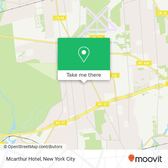 Mapa de Mcarthur Hotel