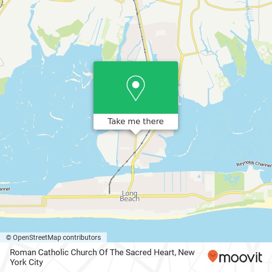 Roman Catholic Church Of The Sacred Heart map